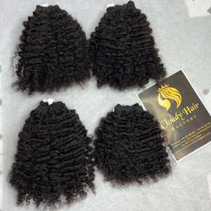 Extensions de cheveux naturels vierges non traités, naturels, droits, bouclés, vietnamiens, birmans, vendeurs brésiliens à cuticule alignée, 100% - Product Image 5