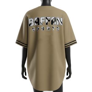 Camiseta de Béisbol para Mujer, Malla de Poliéster, 190 GSM, Tela Ligera y Transpirable, Logotipo Personalizado con Apliques, Camiseta de Béisbol Transpirable para Mujer - Product Image 2