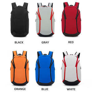 Sac à dos de basketball en nylon avec logo personnalisé, imperméable, pour le sport, la gym et les voyages, avec compartiment pour ballon, fermeture éclair antivol, poche pour ordinateur portable - Product Image 6