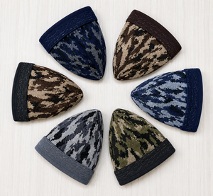 Nouveau design, qualité supérieure, chapeaux Mishari Kufi 100% coton pour hommes, ajustables, confortables, utilisation en extérieur, toutes saisons, export. - Product Image 5