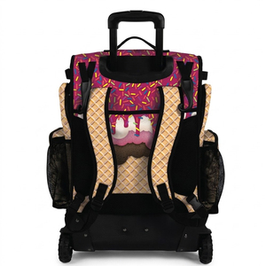 Sac à dos professionnel pour batte de baseball avec crochet de fixation, compartiment à chaussures, support pour casque, multiples poches, couleur et taille personnalisables pour les joueurs - Product Image 2