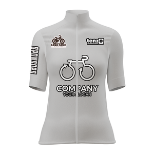 Jersey de Ciclismo para Mujer al por Mayor, Manga Corta, Cierre Completo, Poliéster y Elastano, Impermeable, Cortavientos, Sublimación, Transferencia de Calor, de Fábrica - Product Image 5