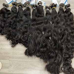 La cinta más vendida en extensiones de cabello cinta ondulada natural 100% cabello humano Remy suave y de lujo - Product Image 2