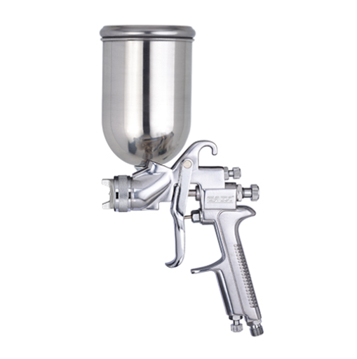 GATX GS-104G Customizable OEM Support Pneumatic HVLP Spray Gun with Air Nozzle 400ml Cup 200cc/min Output 310mm Paint Width
