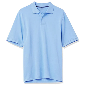 Chemises Polo de Haute Qualité en Coton/Polyester, Couleur Unie, Personnalisation, Uniformes de Travail Personnalisés, Chemises Polo de Golf 2026 - Product Image 1