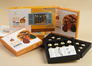 Mangue de culture vietnamienne au chocolat noir, coffret cadeau pour la vente en gros de chocolats et articles souvenirs - Product Image 6