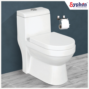 Fabriqué en Inde, qualité exceptionnelle, sanitaires en céramique pour salle de bain, toilettes monobloc, à prix compétitif. - Product Image 1