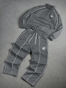 Ensemble de survêtement évasé pour jeunes hommes, respirant et léger en polyester/nylon, style streetwear, veste tendance - Product Image 2