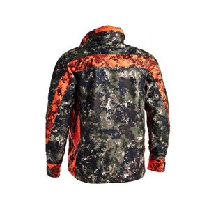 Wholesale Customizable Breathable Quick Dry Waterproof Zipper Closure Stand Collar Canvas <b>High</b> Quality Unisex Hunting <b>Jacket</b> - Product Image 6