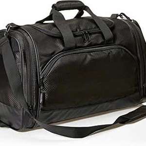 กระเป๋าเดินทางโพลีเอสเตอร์ทนทาน ขายส่ง พร้อมหูหิ้วเสริมความแข็งแรง กระเป๋าใส่ของใช้สิ้นสุดสัปดาห์แบบใช้ซ้ำได้ เป็นมิตรกับสิ่งแวดล้อม ดีไซน์พับเก็บได้ จากผู้ผลิต - Product Image 2