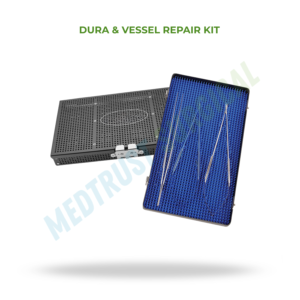Kit de Reparación de Vasos Dura Vessel, Tamaño Estándar, Juego de Instrumentos Quirúrgicos de Neurocirugía para Cirugía de Columna Vertebral y Microreparaciones - Product Image 2