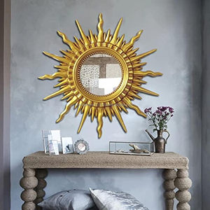 Espejo de pared de metal estilo industrial con marco de hierro para salas de estar tipo loft, cocinas o pasillos urbanos de proveedor indio - Product Image 6