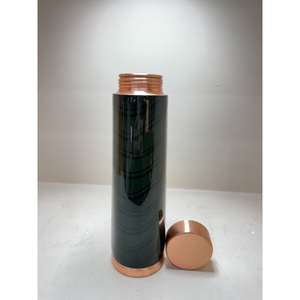 Pure Copper Water Bottle for Ayurvedic Wellness Leak-Proof Design Premium Handcrafted Seamless Vessel for Yoga Home & Office - Product Image 4