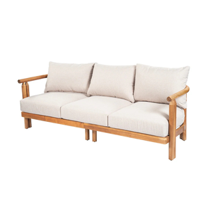 Conjunto de Sofás de Madera de Teca para Exteriores, Muebles Modernos para Patio, Jardín, Villa, Hotel, Balcón - Product Image 2