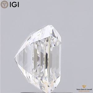 Diamante Cultivado en Laboratorio CVD con Corte Asscher de 2.50 Quilates, Color E, Claridad VS1, con Certificado IGI, para un Regalo de Aniversario Sencillo y Elegante - Product Image 5