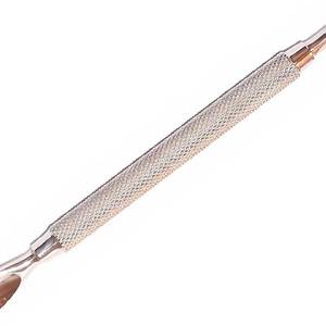 Pousse-ongles chirurgical Morje à double extrémité réutilisable en acier inoxydable pour manucure avec poignée texturée et conception à double tête - Product Image 2
