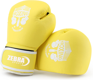 Nuevos Guantes de Boxeo con Velcro de 4oz, 6oz y 8oz para Niños, Muay Thai, Kickboxing, MMA, Sparring y Entrenamiento, en Oferta - Product Image 1