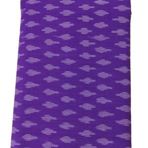 Tela de Algodón Ikat Tejida a Mano con Nudos de Tierra |   Tela Tradicional Lavable, Ecológica y Sostenible para Textiles del Hogar - Product Image 1