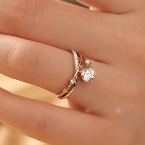 Anillo de Lujo con Diamante Cultivado en Laboratorio de 1 Quilate, Certificado por IGI, para Mujer, Regalo de Compromiso, Boda o Fiesta, en Oro de 10k/14k/18k y Plata - Product Image 2