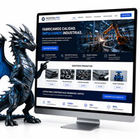 Diseño de Sitios Web Industriales Profesionales para Fabricantes con Potenciales de Negocios B2B y Estructura Preparada para IA para el Crecimiento Global