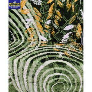 Luxury 1.5 KG Polyester Mink Blanket Soft Warm Winter Floral Knitted Single <b>Bed</b> Blanket for Home & Hotel Use - Product Image 4