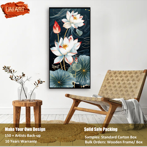 Impression sur toile <span class=keywords><strong>de</strong></span> <span class=keywords><strong>bouquet</strong></span> <span class=keywords><strong>de</strong></span> pivoines modernes brillantes, <span class=keywords><strong>peinture</strong></span> murale florale élégante, décoration murale suspendue pour la maison - Product Image 2