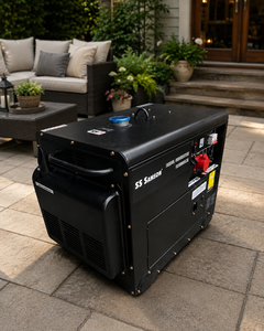 Top Quality SS SAMSON 7KW <b>SILENT</b> TYPE DIESEL <b>GENERATOR</b> Power <b>Generator</b> Home <b>Generators</b> - Product Image 3