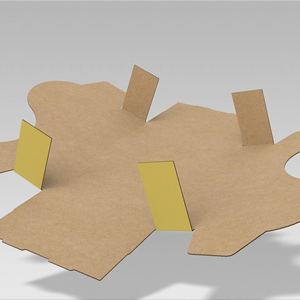 Boîte en carton ondulé personnalisée avec poignée pour l'emballage de produits alimentaires, boissons, biens de consommation, e-commerce, électronique, export. - Product Image 5