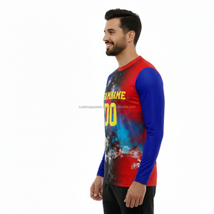 เสื้อยืดแขนยาวพิมพ์ซับลิเมชันส่วนตัวสั่งแบบกำหนดเองได้ตามต้องการ - Product Image 6