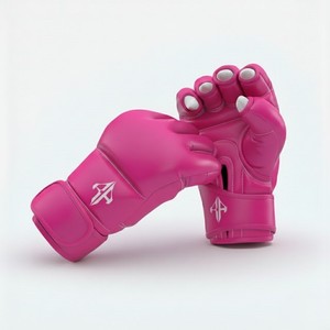 Gants de boxe pour hommes de haute qualité, en cuir PU, fermeture personnalisée, avec lacets au poignet, par RIVIAN ATLANTIC - Product Image 1