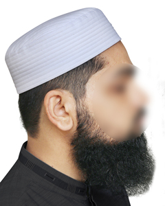 Gorro Musulmán, Shaiq Kufi Premium con Logotipo Personalizado, Gorro de Poliéster y Algodón, Mejor Colección Islámica Personalizada al por Mayor - Product Image 5