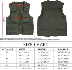 Gilet de chasse sans manches pour homme, couleur unie, multi-poches, respirant, vêtements d'extérieur, tissu polyester Oxford, saison printemps - Product Image 4