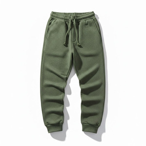 Custom Logo Men Fleece <b>Jogger</b> Pants Cotton <b>Polyester</b> Blank Sweatpants Wholesale Heavyweight Winter <b>Jogger</b> Sweatpants for Men - Product Image 2