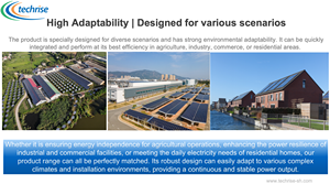Panneau solaire <span class=keywords><strong>flexible</strong></span> 560W, 23,5% d'efficacité élevée, module solaire léger en stratifié TOPcon pour usage résidentiel et commercial - Product Image 6