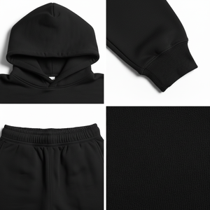 ชุดฮู้ดดี้ผู้ชายแบบเรียบ ชุดวอร์ม กางเกงวอร์ม รับทำโลโก้ตามสั่ง ราคาขายส่ง OEM ODM - Product Image 5