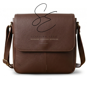 <b>Vintage</b> Real Leather Messenger Bag Western Classic Crossbody Shoulder Bag 2026 Satchel Bag with Adjustable Strap Unisex <b>Purse</b> - Product Image 1