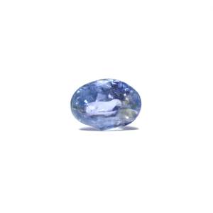Bi-Color Sapphire Pitambari 5.55 Carat Oval Cut Loose Gemstone for Fine Jewelry - Product Image 1