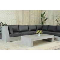 Canapé d'angle convertible moderne gris naturel en forme de L avec coussin de dossier rembourré en coton et accoudoirs, pour salon, inclinable