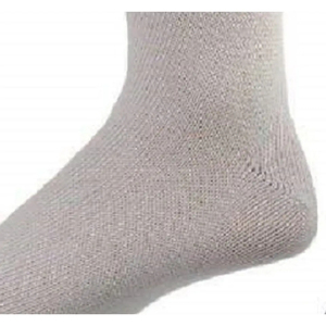 KICKKOC ENTERPRISES Crew <b>Socks</b> Solid Gray <b>Polyester</b>/Cotton Knitted Breathable Eco-friendly Sporty Workouts Adult Unisex Winter - Product Image 6