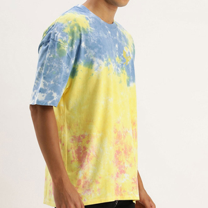 เสื้อยืดคอกลมแขนสั้นทรงปกติ แห้งเร็ว ผลิตจากผ้าฝ้าย 100% สีสันตามสั่ง เป็นมิตรกับสิ่งแวดล้อม รุ่นล่าสุดจากผู้ผลิตปากีสถานสำหรับผู้ชาย - Product Image 3