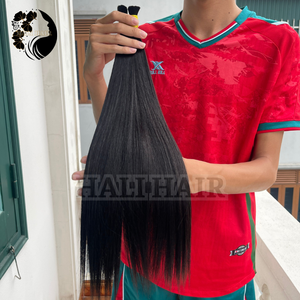 Haute qualité en vrac 100% vietnamien Remy Extensions de cheveux Super Double dessiné cuticule aligné humain doux soyeux Super Double dessiné - Product Image 2