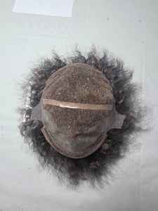 Perruque complète en cheveux humains bruts 100% naturels avec cheveux indiens bouclés Remy - Product Image 5