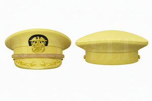 Hand Made Embroidered Peak Cap Classic Formal Uniform Style Premium Quality Outdoor <b>Hat</b> Custom Design Decoration <b>Hats</b> - Product Image 6