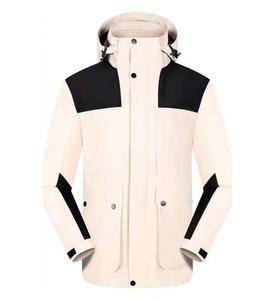 Casual Polyester Waterproof Men's Windbreaker Jackets With Custom Printing Logo Windbreaker For Sport - Product Image 6