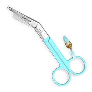 Tijeras de enfermería manuales para zurdos, de acero inoxidable, con punta roma protectora, diseño de margarita, tijeras médicas con certificación CE - Product Image 3