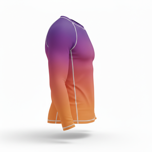 เสื้อรัดรูปแขนยาวแบบยูนิเซ็กซ์สำหรับฝึกซ้อมกีฬา บีเจเจ เอ็มเอ็มเอ็ม ยิวยิตสู กราปลิง โนกิ แห้งเร็ว - Product Image 3