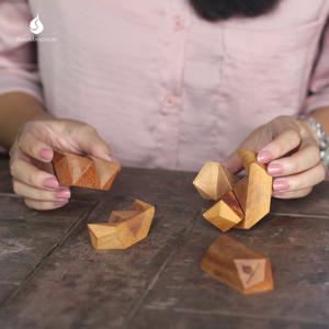Galactic: Rompecabezas de Madera en 3D, Juego de Lógica Decorativo, Escape Mental para el Profesional Ocupado, de SiamMandalay - Product Image 6
