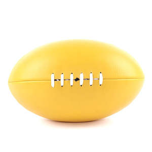ลูกรักบี้เย็บอย่างดี นุ่มมือ ใช้ได้ทั้งในร่มและกลางแจ้ง เหมาะสำหรับการฝึกซ้อมในโรงเรียน ทนทาน แข็งแรง ลูกบอลมีพื้นผิว - Product Image 1
