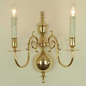Lámpara de Pared Dorada de Estilo Vintage, Aplique de Pared Barroco Ornamentado con Velas, Iluminación Decorativa para Palacio, Hogar, Hotel, Restaurante, Decoración de Interiores - Product Image 2
