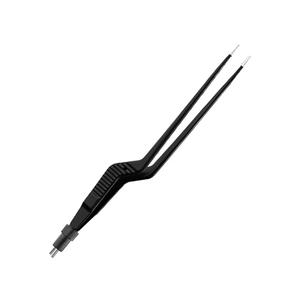 Pince bipolaire à baïonnette antiadhésive Azicon - Pince bipolaire coagulante neurochirurgicale en acier inoxydable réutilisable et autoclavable - Product Image 3